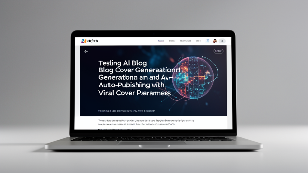 Testing AI Blog Cover Generation and Auto-Publishing with Viral Cover Parameters